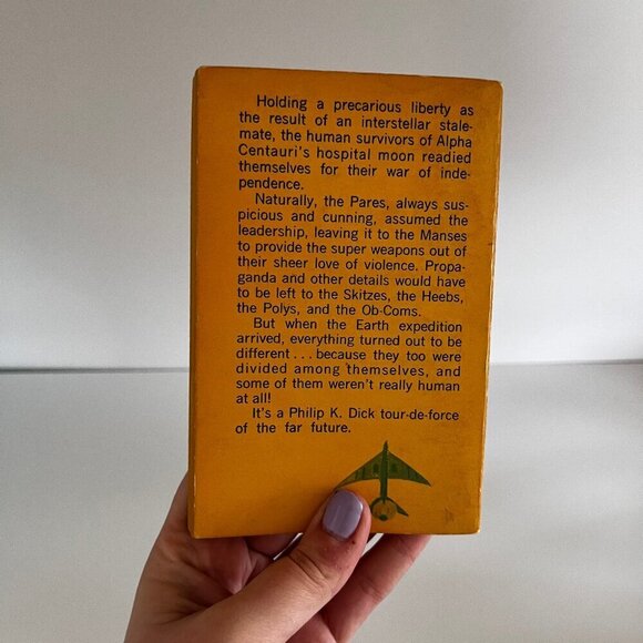 1960s Clans of the Alphane Moon Philip K. Dick Paperback Ace F-309 Sci-Fi Vintag - Picture 3 of 5